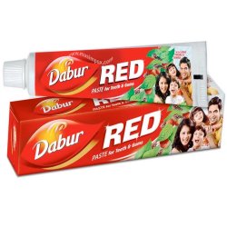 Ayurvedisk Herbal Tandpasta DABUR Red Teeth &amp; Gums 100 gr