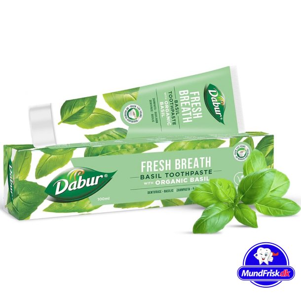 DABUR Zahnpasta Fresh Breath Organic -Basilikum 100 ml