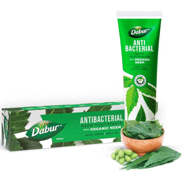 DABUR Tandpasta Antibacterial Organic Neem 100 ml