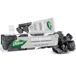 Tandblegning Tandpaste DABUR Charcoal Organic Black Pepper &amp; Ginger 100 ml