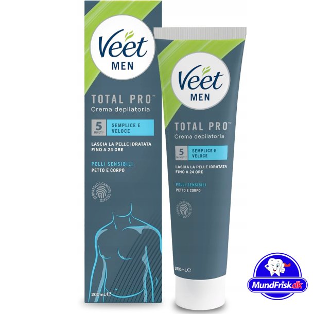 Veet MEN Total Pro Ontharingscrme 200 ml