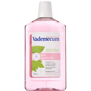 Vademecum Mundskyl Hjt fluorindhold Chamomile & Mint 700 ml