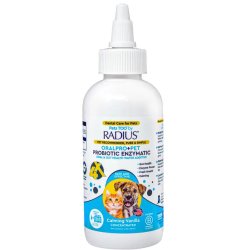 Radius OralPro+ Pet Probiotic Water Additive 118 ml | Mund- &amp; Darmpflege für Hund und Katze
