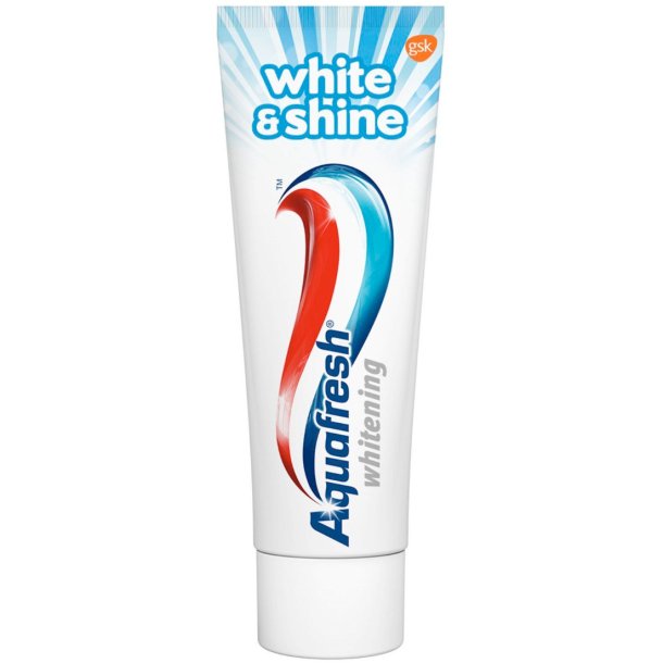 Aquafresh Whitening Tandpasta White &amp; Shine 75 ml.