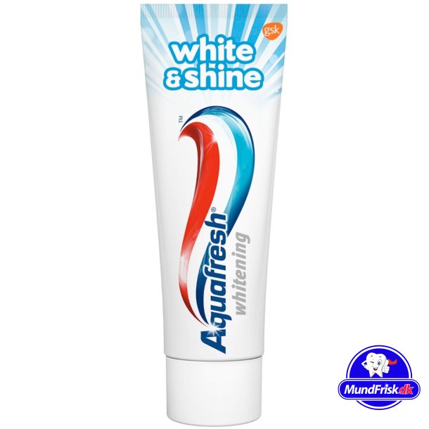 Aquafresh Whitening Tandpasta White &amp; Shine 75 ml.