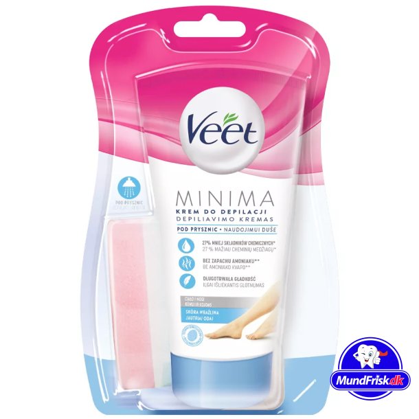 VEET Minima Hrborttagningskrm fr knslig hud 135 ml.