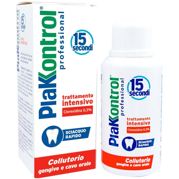 Klorhexidin Munvatten PLAKKONTROL 15 sekunder 0,30 % 250 ml