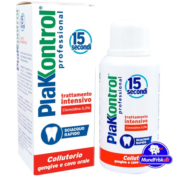 Chlorhexidin-Mundwasser PLAKKONTROL 15 Sekunden 0,30 % 250 ml