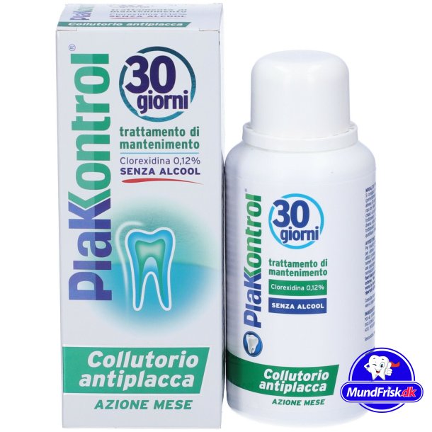Chlorhexidin-Mundwasser 0.12 % PLAKKONTROL 30 Days 250 ml