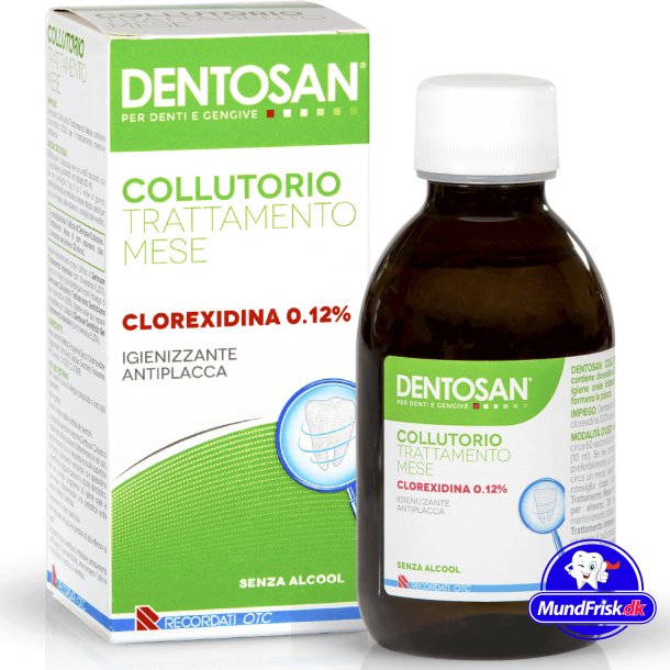 Klorhexedin Mundskyl 0,12 % DENTOSAN Monthly Treatment 200 ml