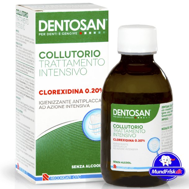 Klorhexedin Mundskyl 0.20 % DENTOSAN Intensive Treatment 200 ml