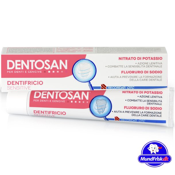 DENTOSAN Sensitive Tandpasta Flsomme Tnder &amp; Tandkd 75 ml