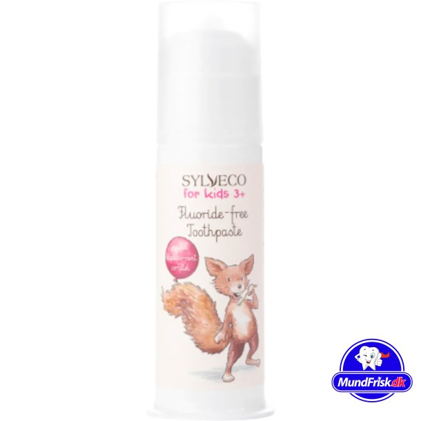 Nat&uuml;rliche fluorfreie Kinderzahnpasta SYLVECO Xylitol 100 ml