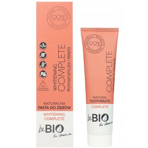 Natural Whitening Toothpaste BEBIO Complete Orange & Mint 100 ml