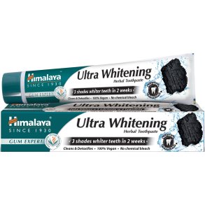 Himalaya Tandpasta Ultra Whitening Toothpaste Herbal Charcoal 75 ml