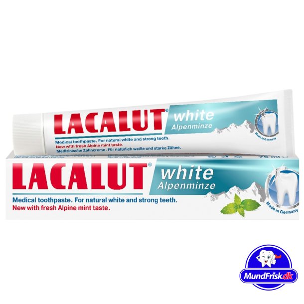 Lacalut Zahnpasta White Mint 75 ml.