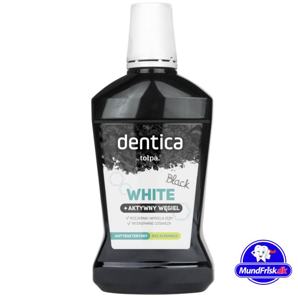 Whitening Mundskyl DENTICA by To&#322;pa Black White 500 ml