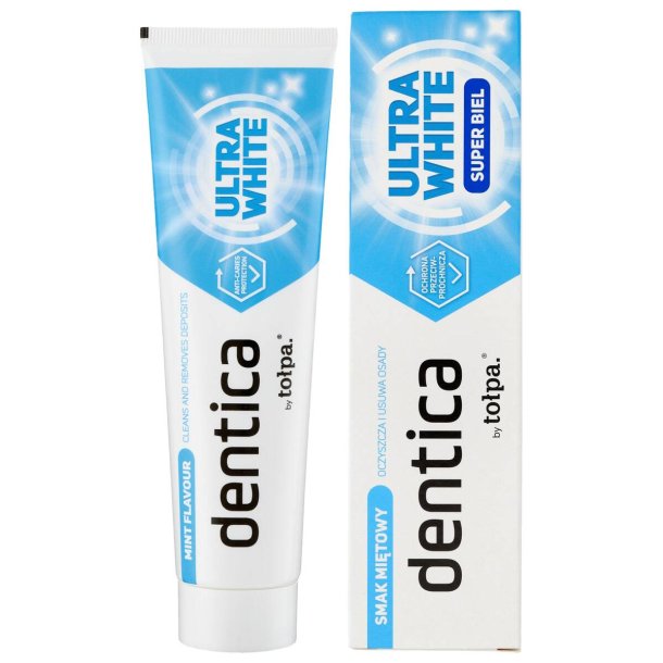Whitening Tandpasta DENTICA by To&#322;pa Ultra White 100 ml