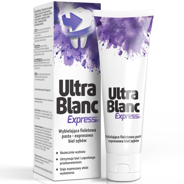 Tandblegning Tandpasta UltraBlanc Express Violet 75 ml.