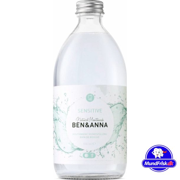 Nat&uuml;rliches Mundwasser Ben &amp; Anna Sensitive 500 ml