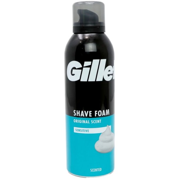 Gillette Sensitive Skin Barberskum 200 ml.