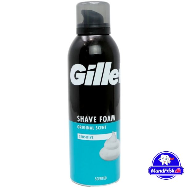 Gillette Sensitive Skin Barberskum 200 ml.