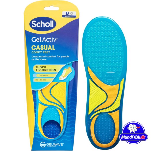 Scholl GelActiv Everyday Einlegesohlen NEUES MODELL Small 35,5-40,5