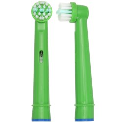 Dentadan borsthuvuden fr barn GREEN Oral-B kompatibel