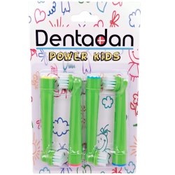 Dentadan borsthuvuden fr barn GREEN Oral-B kompatibel