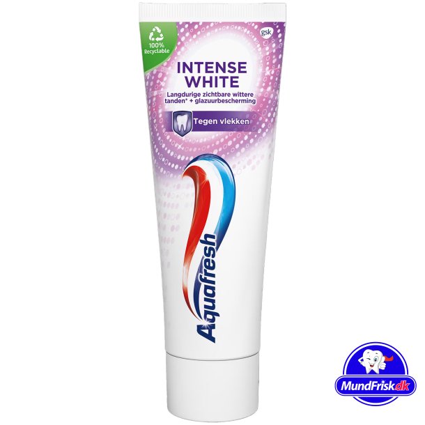 Aquafresh Whitening Tandpasta Intense White Sttube 75 ml.