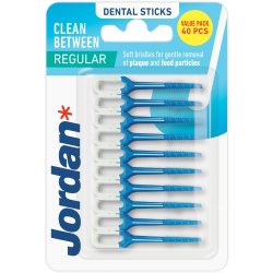 Jordan Clean Between Sticks REGULAR Soft Sticks 40 stk.