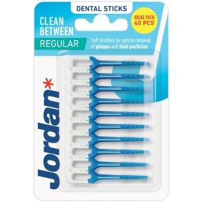 Jordan Clean Between Sticks REGULAR Soft Sticks 40 stk.