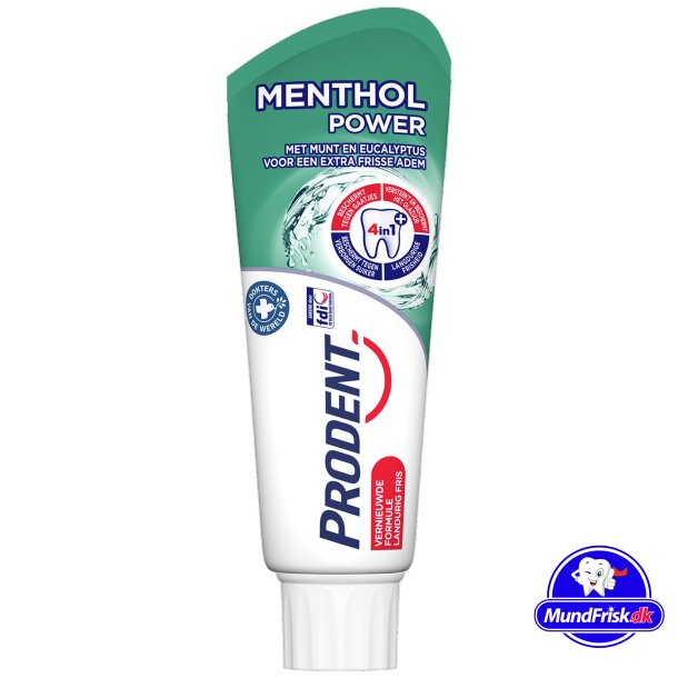 PRODENT Tandpasta Menthol Power 75 ml.