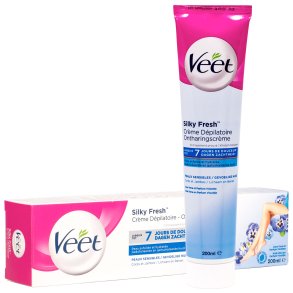 Veet Hrfjerningscreme Silky & Fresh Sensitive Skin 200 ml