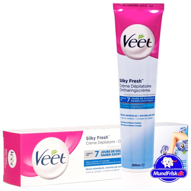 Veet Hair Removal Cream Silk &amp; Fresh Sensitive Skin 200 ml