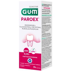 GUM Chlorhexidin Mundwasser Paroex 0,12 % 300 ml
