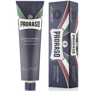 Rakcreme PRORASO Blue Shaving Cream Vitamin E & Aloe 150 ml.