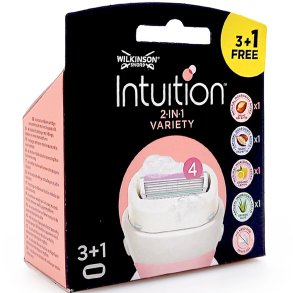 Wilkinson Sword Woman 4 stk. Intuition Variety Barberblade 