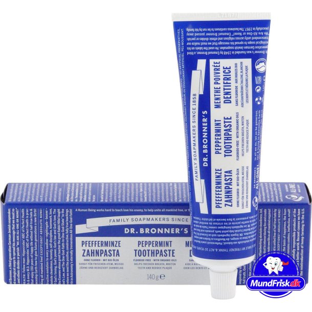 Dr. Bronner's All One Tandkrm Peppermint 105 ml
