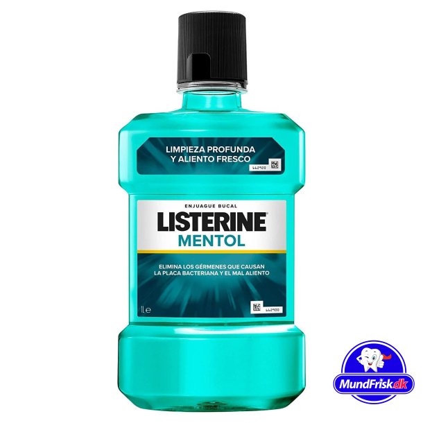 Listerine 1 ltr. Mundskyl Cool Mint Mentol