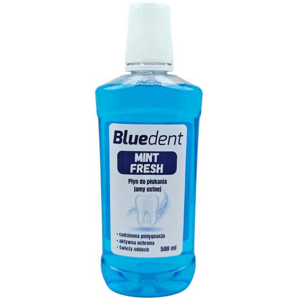 Bluedent Mundskyl MATTES Mint Fresh 500 ml.