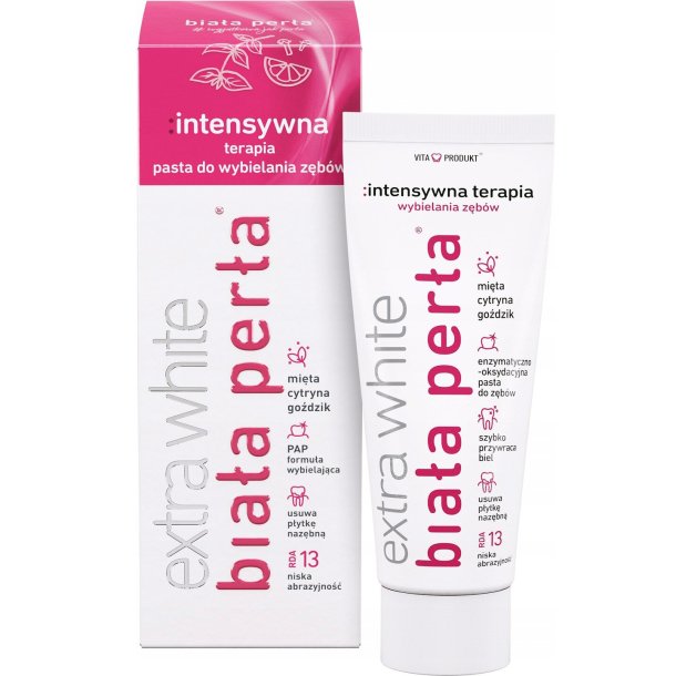 Whitening Tandkrm BIALA PERLA Sensitive 75 ml.