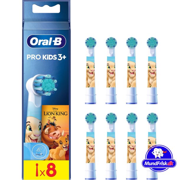 Oral-B PRO Borsthuvuden fr barn Lejonkungen 8 st.