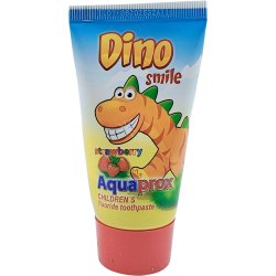 Brnetandpasta Dino Smile MATTES Aquaprox Strawberry 60g