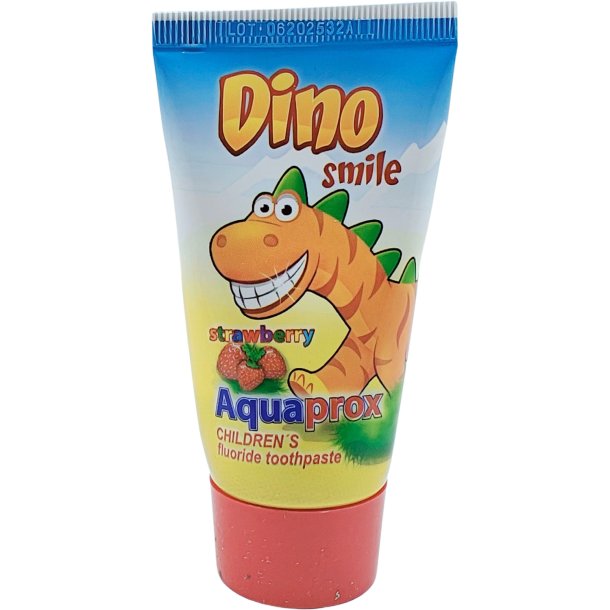 Brnetandpasta Dino Smile MATTES Aquaprox Strawberry 60g