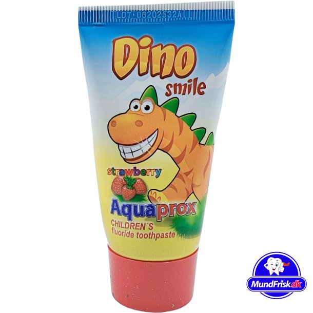 Brnetandpasta Dino Smile MATTES Aquaprox Strawberry 60g