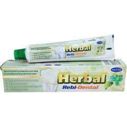 Herbal Tandpasta MATTES Rebi-Dental Fluoridevrij 100g