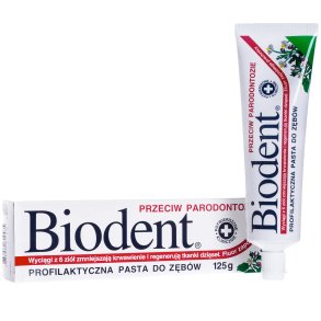 Parodontit Tandkrm BIODENT Parodontit 125g