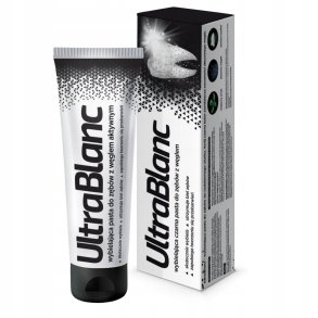 Tandblegning Tandpasta UltraBlanc Charcoal 75 ml.