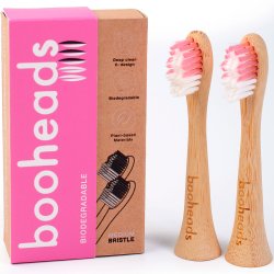 Booheads Bambusbrstehoder til Philips PINK Edition